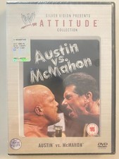 DVD WWE AUSTIN VS. MCMAHON  Silver Vision Original Release NEW & SEALED