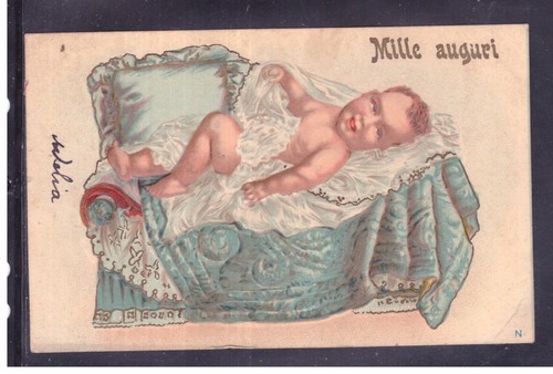 Cartolina augurale mille - augurale,