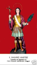 Santino holy card san nazario - santino,
