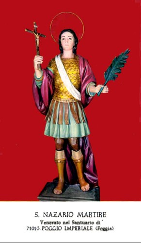 Santino holy card san nazario - santino,