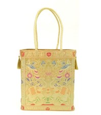 Borsa a mano indiana beige