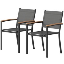 Outsunny Sedie da Esterno con