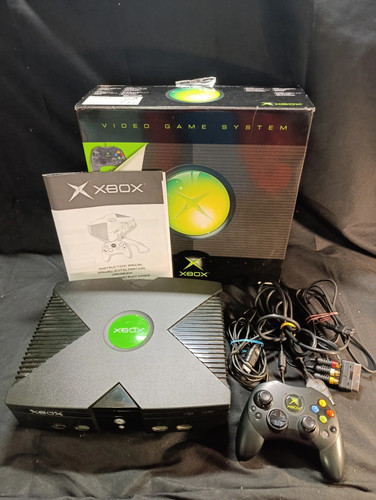Console microsoft xbox classic - console,