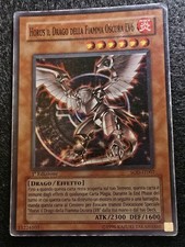 Yugioh! Horus il Drago della Fiamma Oscura LV6 Ultra Rara Prima Edizione SOD Ita