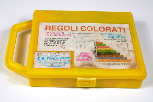 Regoli colorati vintage