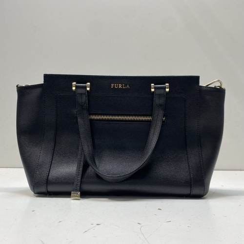 Furla black saffiano leather - furla,