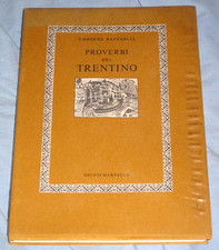 PROVERBI DEL TRENTINO - Umberto Raffaelli - Giunti Martello 1981 (L6)