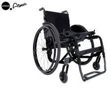 Sedia A Rotelle Pieghevole Superleggera E Regolabile Atmos Carrozzina disabili