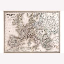 Mappa dell'Impero Francese nel