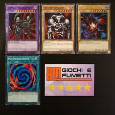 LOTTO 4 CARTE DRAGO NERO OCCHI