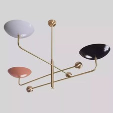 Arm luxury brass sputnik - 3-arm,