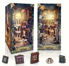 Magic Night Alley Book Nook 3D