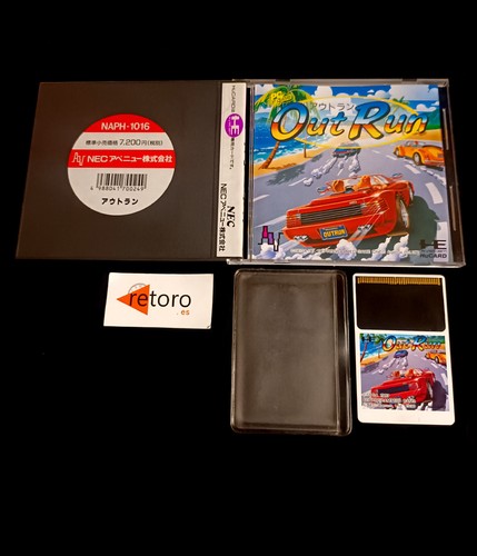 Out run engine turbografx - run,
