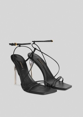 Sandali con tacco scatto - con, a