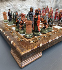 Set scacchi fatto a mano