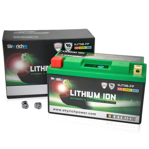 Batteria litio skyrich yt9b - batteria, yt9b-bs