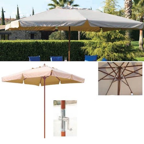 Ombrellone giardino legno - ombrellone,