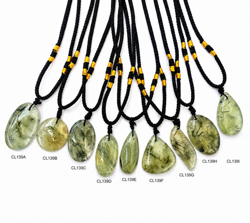 Collana prehnite naturale - collana,