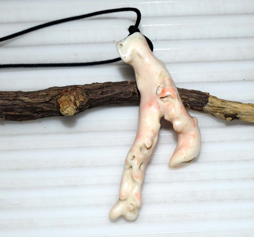 Collana con ciondolo ramo - , di
