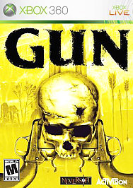 Gun xbox 360 cib - senza, manuale