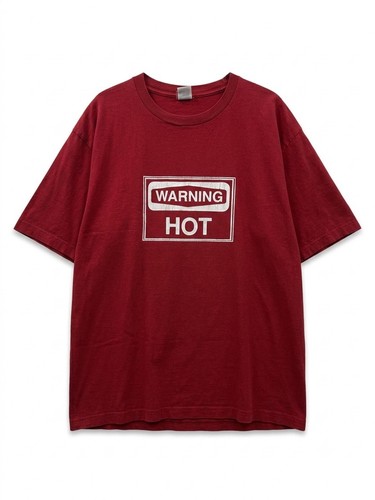 Maglietta warning hot - maglietta, graphic