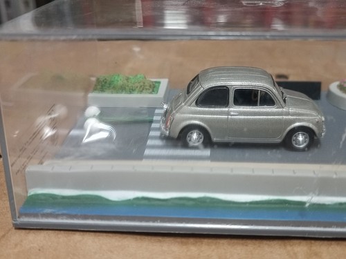 Diorama modellino fiat - modellino, nuova