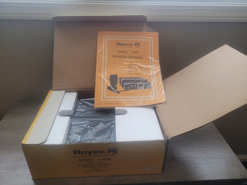 Vintage nuovo raro - royce, 1-660