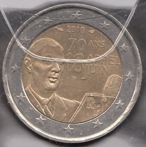 E281 moneta coin francia 2 - moneta,