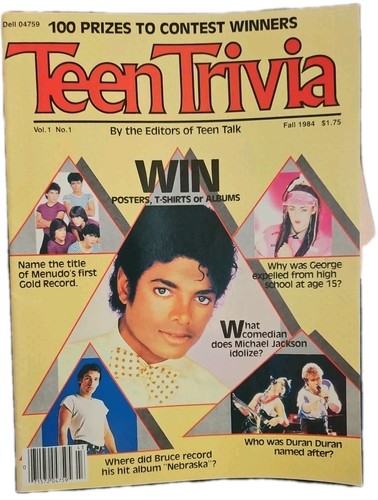 Teen trivia magazine - trivia, (fall