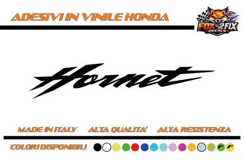 Adesivi auto moto honda hornet - adesivi,