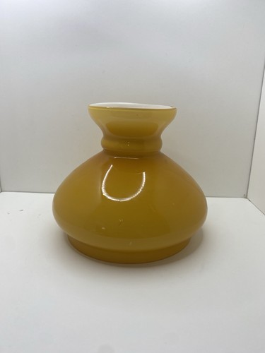 Paralume vetro opalino giallo - opalino,