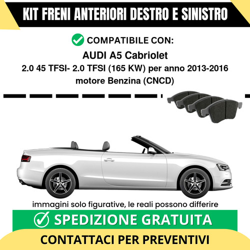 Pastiglie freno anteriori per - anteriori,