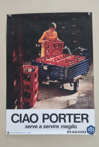 Poster stampa tela - stampa, ciao
