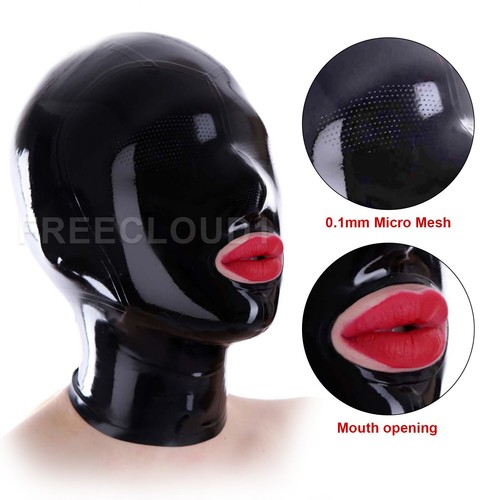 Maschera gomma aperta bocca - in,