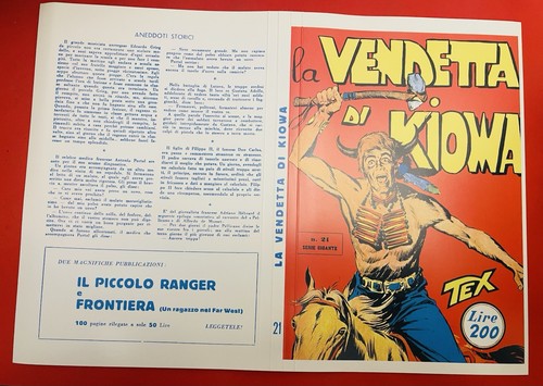 Tex copertina serie n 21 - copertina, 1/29