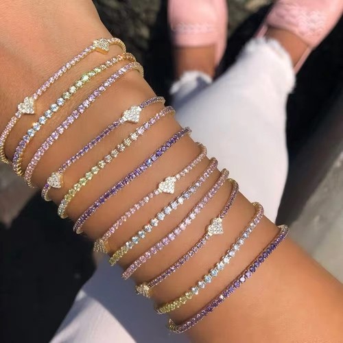 Braccialetto donna oro - braccialetto,