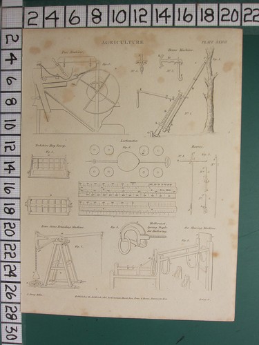 1818 datato antico stampa - antico,