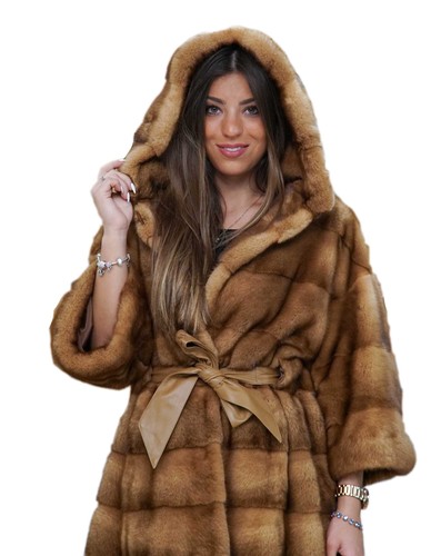 Cappotto visone orizzontale - di,