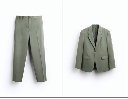 Zara tuta verde pezzi - verde,