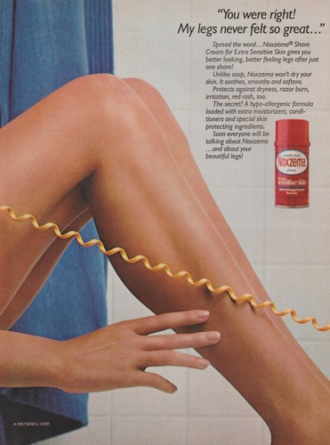 Crema barba noxzema 1987 - barba,