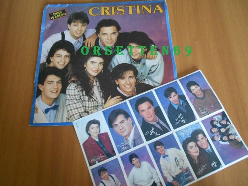 Cristina con adesivi 1989 - lp,