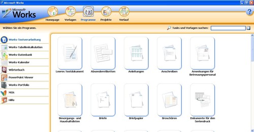 Microsoft works german - 9, in