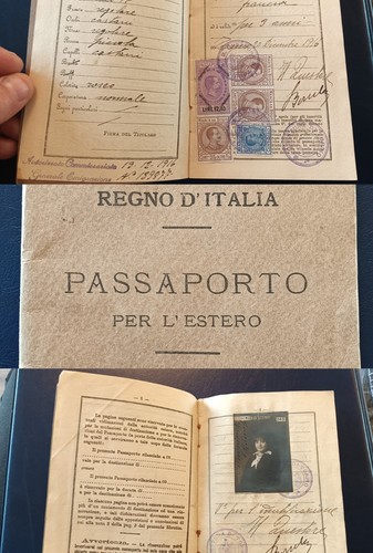 Regno passaporto per estero - regno, l'