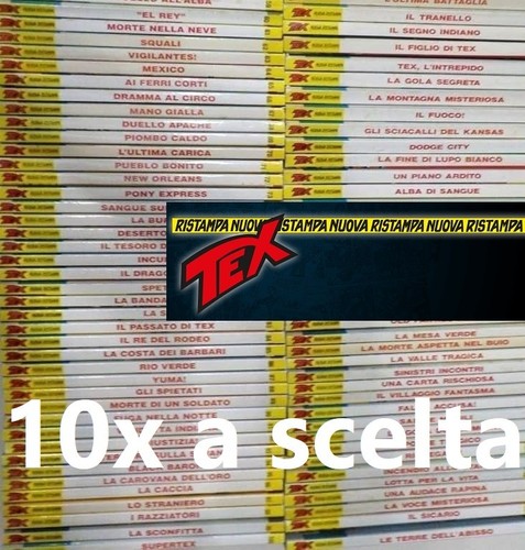 Tex nuova ristampa - nuova,