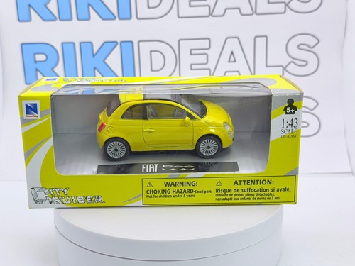 Fiat 500 new ray giallo - 1/43,