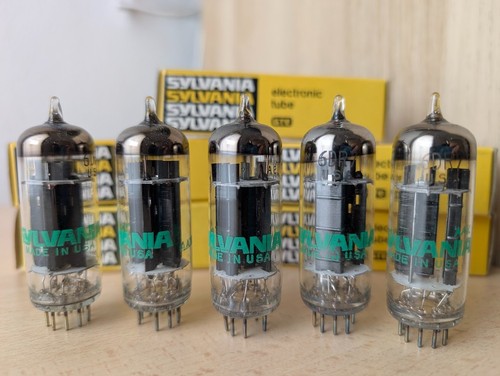 6dr7 sylvania nos valvole - 5x,