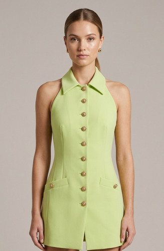 Silence abito donna verde - silence,