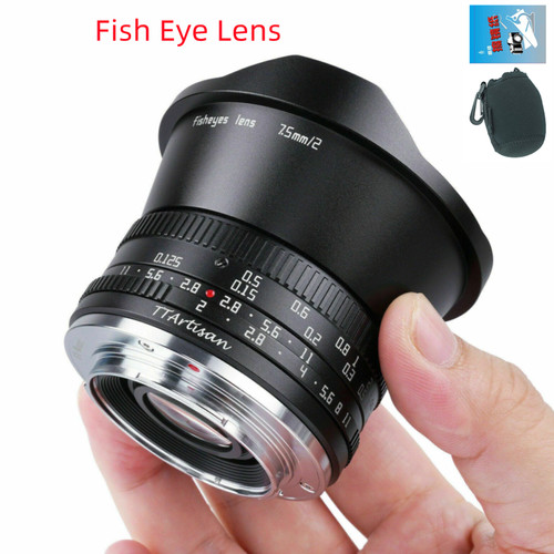 Obiettivo fisheye artisan 5 - fisheye, 7,5