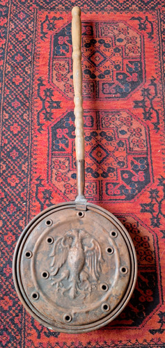 Vecchia padella rame - vecchia,
