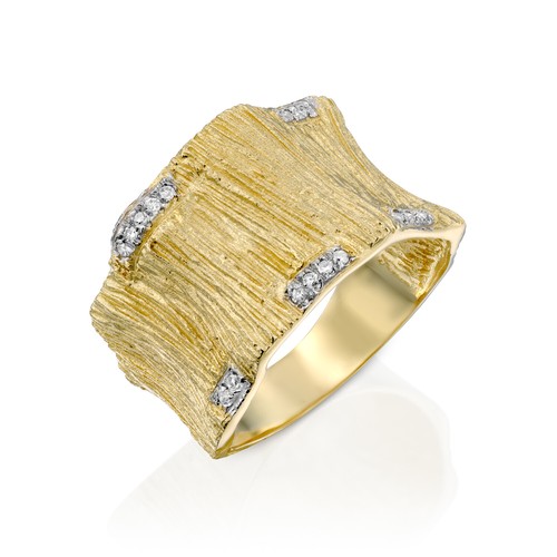 Anello oro giallo - anello,